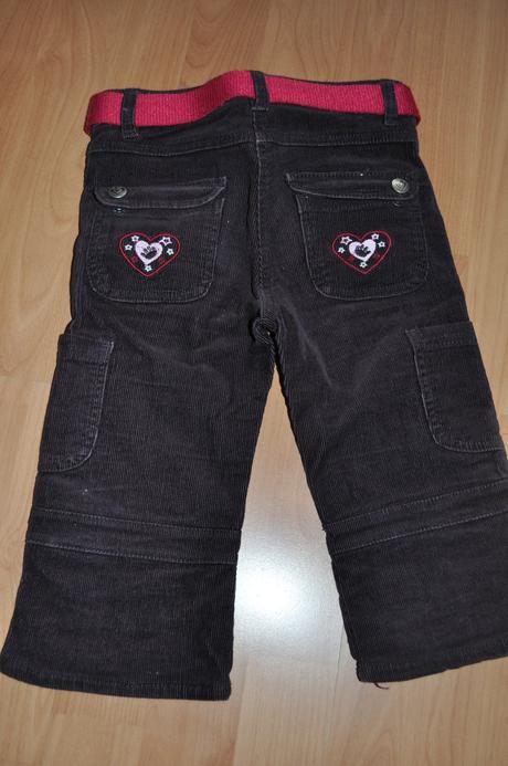 Krátke nohavice s opaskom, kik,110