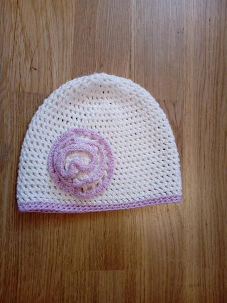 Háčkovaná čiapka na 1-2 roky, 80