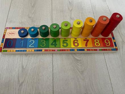 Doska s číslami,