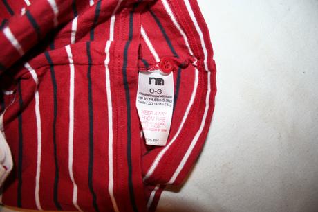Nenosené tričko, mothercare,62