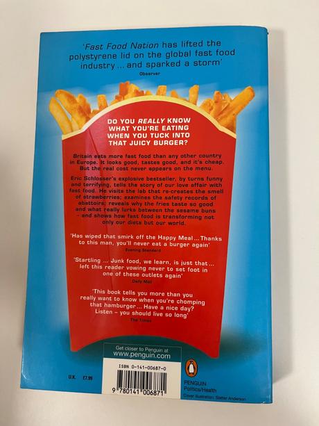 Eric schlosser fast food nation,