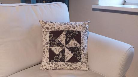 Patchwork vankúše, 