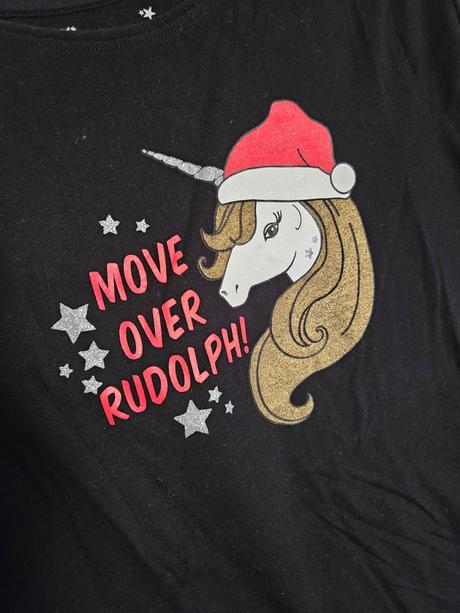 Primark tričko unicorn rudolph 166 cm, primark,164
