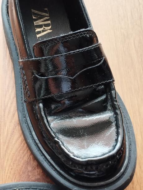 Mokasíny s hrubou podrážkou, zara,30