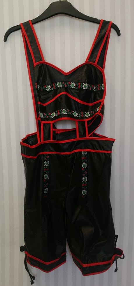 Tradičný luxusný kostým lederhosen pre ženy, m,