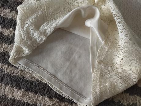 Čipkovaný top lindex, lindex,128