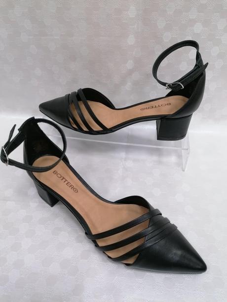 Dámske kožené lodičky bottero 21500250 z, 38 / 39 / 40