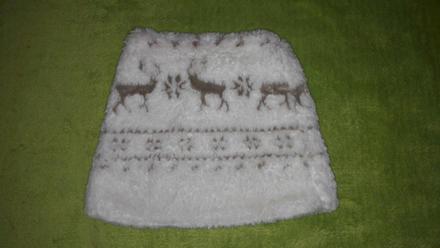 Úžasná teplá sukňa - na fotenie, na vianoce, 128