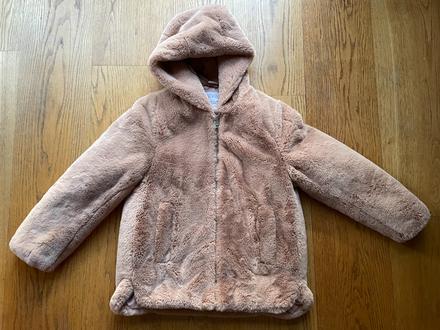 Kožušinková bundička, zara,140