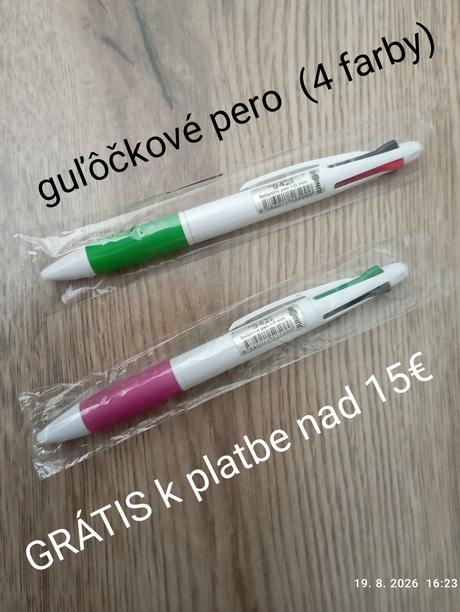 Rôzne výtvarné a školské potreby,