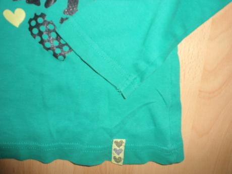 Zelene tricko dlhy rukav, takko,164