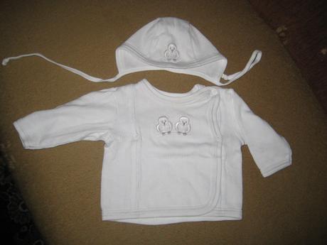 Kojenecký kabátik a čiapočka, 56