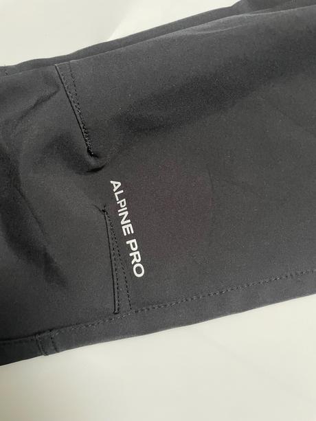 Softshellové nohavice, alpine pro,140