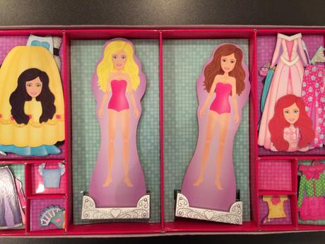 Kidkraft-magnetické obliekanie, 