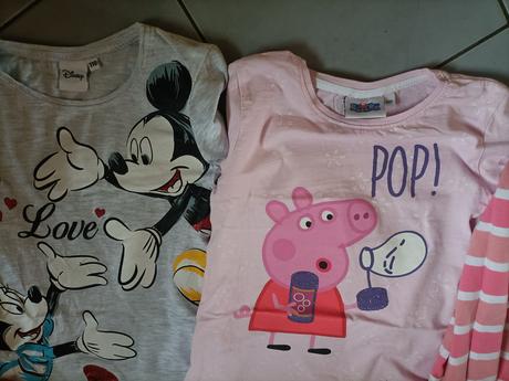 Balík tričiek s dlhým rukávom, 110