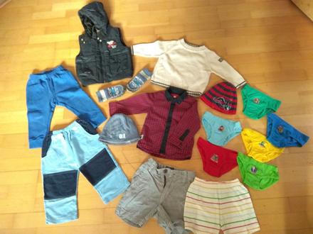 Mix chlapčenské oblečenie 1 1/2- 2 roky, 86–98