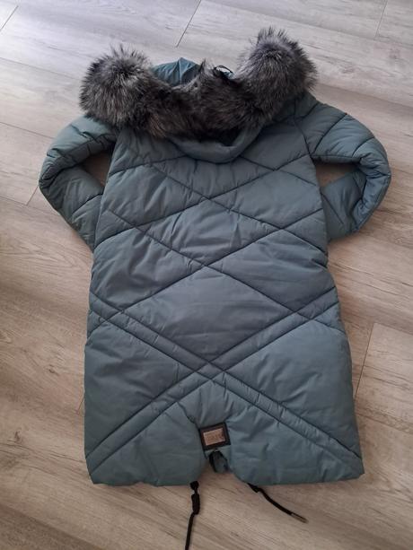 Extra teplá zimná bunda s extra hunatou kožušinou, m