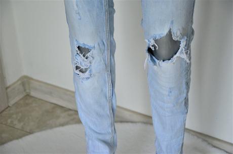 Roztrhané džíny-xs, xs