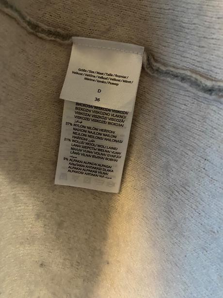 Christian berg kardigán sveter,