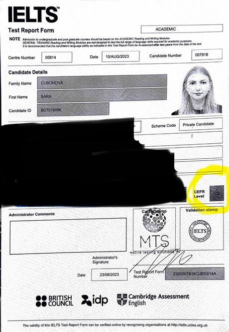 Profesionálne kvalifikovaná, native (c2) učiteľka,