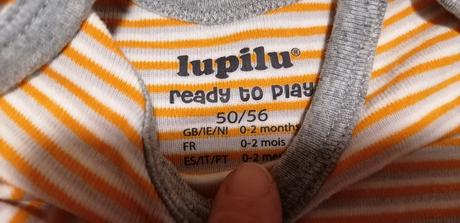 4x bavlnené body, lupilu,56