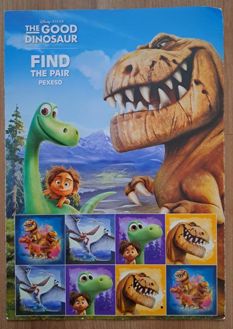 Pexeso disney "dobrý dinosaurus", 