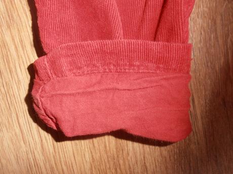 Podšité menžestrové nohavice , zara,68