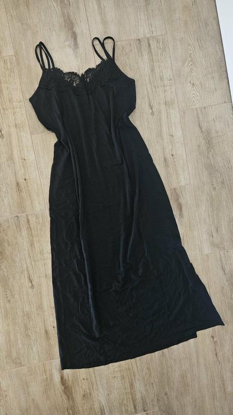 Čierna nočná košela 40/42 - nová, bonprix,40