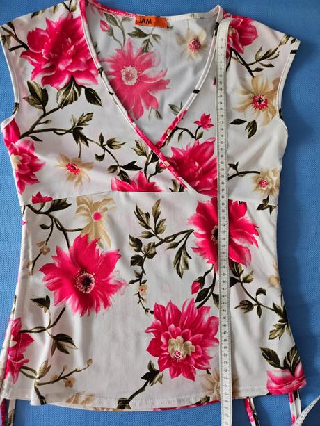 Kvetinová blúzka, s