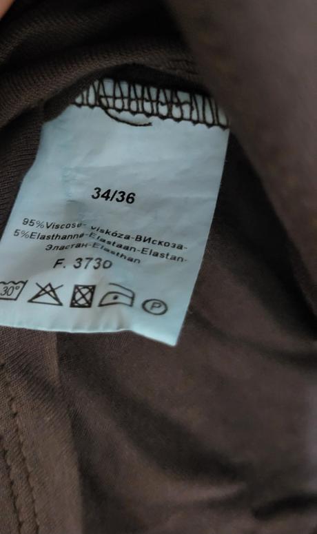 Predĺžené tričko velk. 34/36, 36