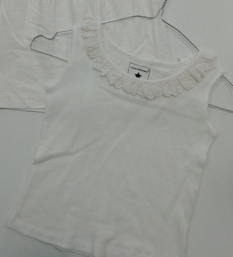 Biele tielko s madeirou, young dimension,104