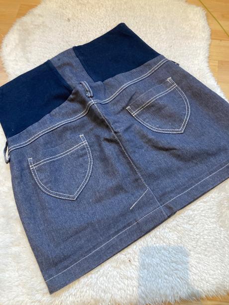 Riflová tehotenská sukňa, yessica,s