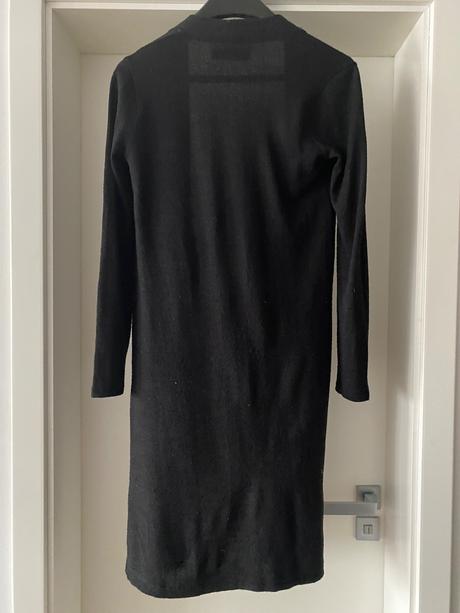 Cierny predlzeny sveter, abercrombie&fitch,s