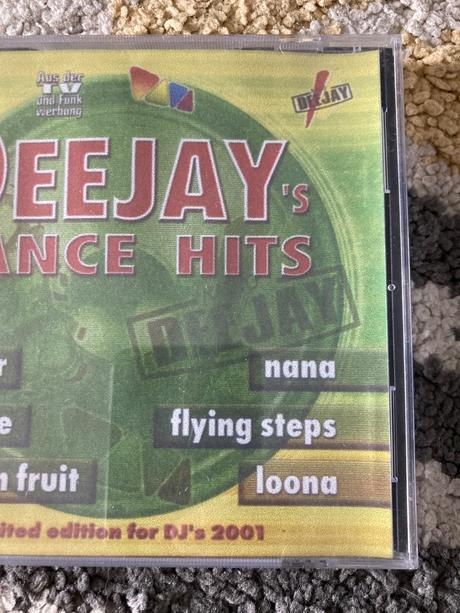Deejays dance hits cd, 