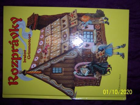 Knižka rozprávky bratov grimovcov,