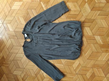 Sivá ľahká blúzka., vero moda,s