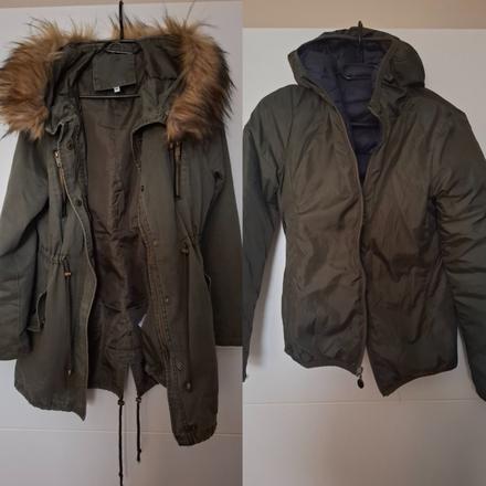 Dámska parka 2v1, m