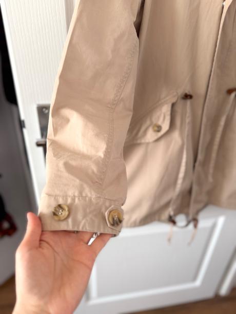 Štýlový bavlnený parka škandinávsky dizajn, m