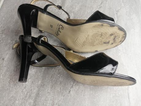 Luxus. sandálky lak. calistacollection,v37, vd 24, 37