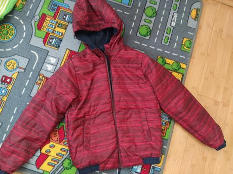 Obojstranná prechodná bunda, quechua,122