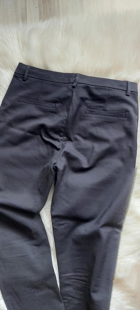 Tmavomodré elegantné nohavice, f&f,32 / m