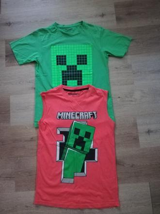 Tričko minecraft, reserved,164