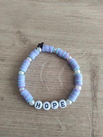 Handmade náramok hope,