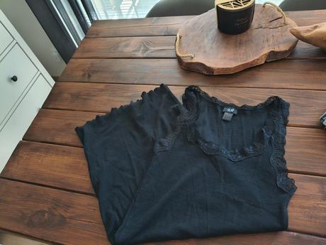 H&m bavlnené elastické minišaty m, h&m,m