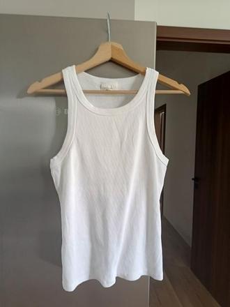Gina tricot rebrované kvalitné tielko m-l, m