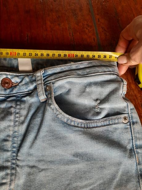 Vintage skinny uzke rigle s vysokým pásom 32, zara,m