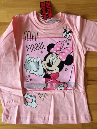 Dievčenské tričko minnie mouse - ružové., disney,104 / 116