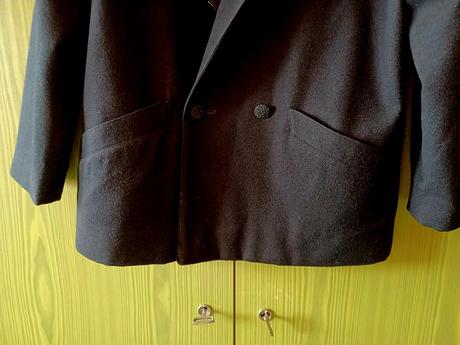 Čierne sako m - xl, l