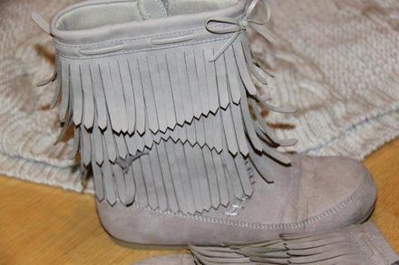 Čižmičky so strapčekmi, h&m,33