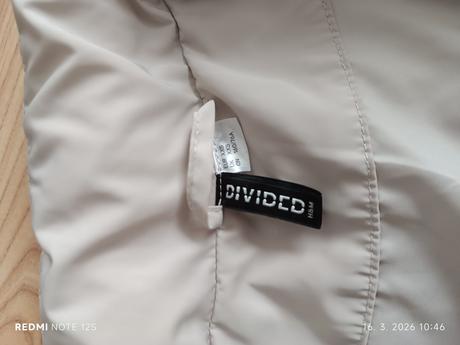 Prechodná prešívaná bunda, h&m,s